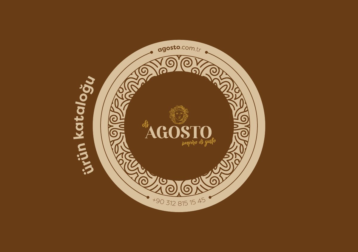 Agosto Kahve & Bar Kataloğu kapak görseli